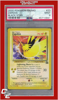 Wizards Black Star Promo Zapdos 23 PSA 9
