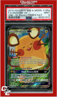 Unbroken Bonds 195a Full Art Dedenne GX 2020 Yellow A Alternate Art PSA 9
