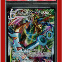 Shining Fates 010 Full Art Dhelmise Vmax PSA 10