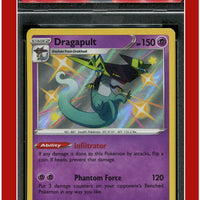 Shining Fates SV062 Dragapult Holo PSA 9