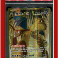 Evolutions 106 Full Art Dragonite EX PSA 8