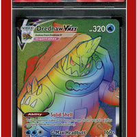 Champion's Path 075 Full Art Drednaw Vmax Secret PSA 8