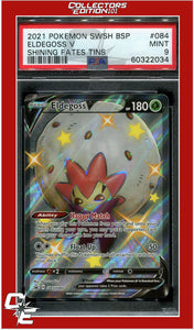 SWSH Black Star Promo 084 Eldegoss V PSA 9