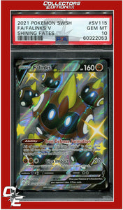 Shining Fates SV115 Full Art Falinks V PSA 10