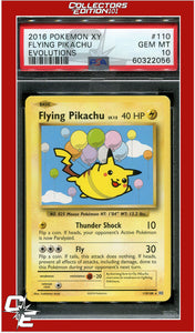 Evolutions 110 Flying Pikachu PSA 10