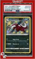 Shining Fates SV079 Galarian Linoone Holo PSA 10
