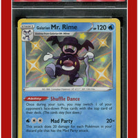 Shining Fates SV021 Galarian Mr. Rime Holo PSA 9