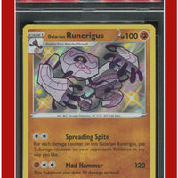 Shining Fates SV066 Galarian Runerigus Holo PSA 10