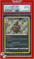 Shining Fates SV077 Galarian Weezing Holo PSA 10
