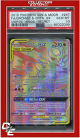 Unified Minds 247 Full Art Garchomp & Giratina GX Secret PSA 10
