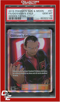 Hidden Fates 67 Full Art Giovanni's Exile PSA 10
