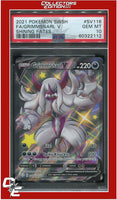 Shining Fates SV116 Full Art Grimmsnarl V PSA 10
