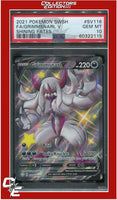 Shining Fates SV116 Full Art Grimmsnarl V PSA 10
