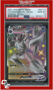 Shining Fates SV117 Full Art Grimmsnarl Vmax PSA 10