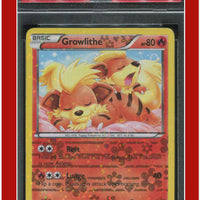 Legendary Treasures Radiant Collection 4/25 Growlithe PSA 6