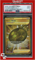 Vivid Voltage 201 Full Art Hero's Medal Secret PSA 9
