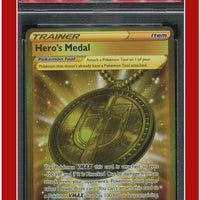 Vivid Voltage 201 Full Art Hero's Medal Secret PSA 9