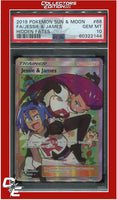 Hidden Fates 68 Full Art Jessie & James PSA 10
