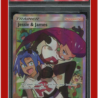 Hidden Fates 68 Full Art Jessie & James PSA 10