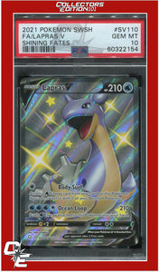 Shining Fates SV110 Full Art Lapras V PSA 10