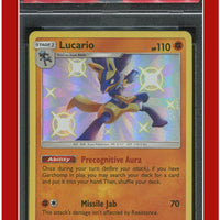 Hidden Fates SV22 Lucario Holo PSA 10