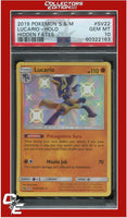 Hidden Fates SV22 Lucario Holo PSA 10
