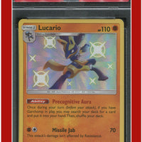 Hidden Fates SV22 Lucario Holo PSA 10