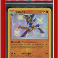 Hidden Fates SV22 Lucario Holo PSA 10