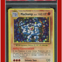 Evolutions 59 Machamp Holo PSA 8