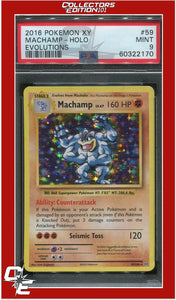 Evolutions 59 Machamp Holo PSA 9