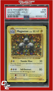 Evolutions 38 Magneton Holo PSA 9