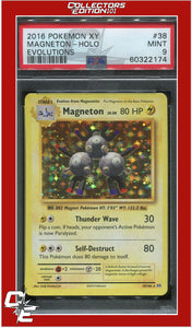 Evolutions 38 Magneton Holo PSA 9