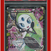 Legendary Treasures Radiant Collection 25/25 Full Art Meloetta EX PSA 4