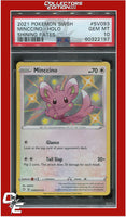 Shining Fates SV093 Minccino Holo PSA 10
