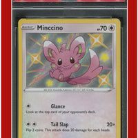 Shining Fates SV093 Minccino Holo PSA 10