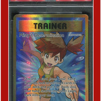 Evolutions 108 Full Art Misty's Determination PSA 8