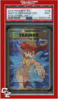 Evolutions 108 Full Art Misty's Determination PSA 9
