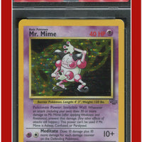 Jungle 6 Mr. Mime Holo PSA 7