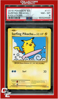 Evolutions 111 Surfing Pikachu PSA 8
