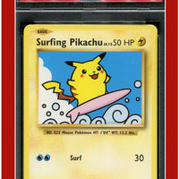 Evolutions 111 Surfing Pikachu PSA 9