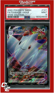 Vivid Voltage 141 Full Art Togekiss Vmax PSA 9