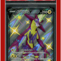 Shining Fates SV112 Full Art Toxtricity V PSA 9