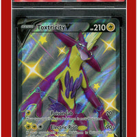 Shining Fates SV112 Full Art Toxtricity V PSA 10