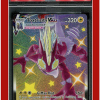 Shining Fates SV113 Full Art Toxtricity Vmax PSA 10