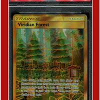 Unified Minds 256 Full Art Viridian Forest Secret PSA 9