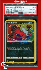 Shining Fates 046 Yveltal PSA 10