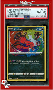 Shining Fates 046 Yveltal PSA 8