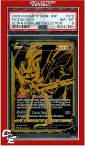 SWSH Black Star Promo 076 Full Art Zacian V PSA 8