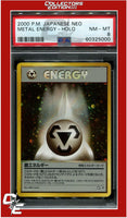 Japanese Neo Metal Energy Holo PSA 8
