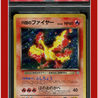 Japanese Gym 146 Rocket's Moltres Holo PSA 5